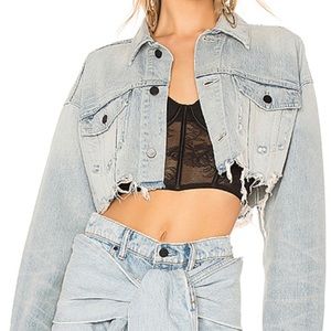alexander wang denim jacket